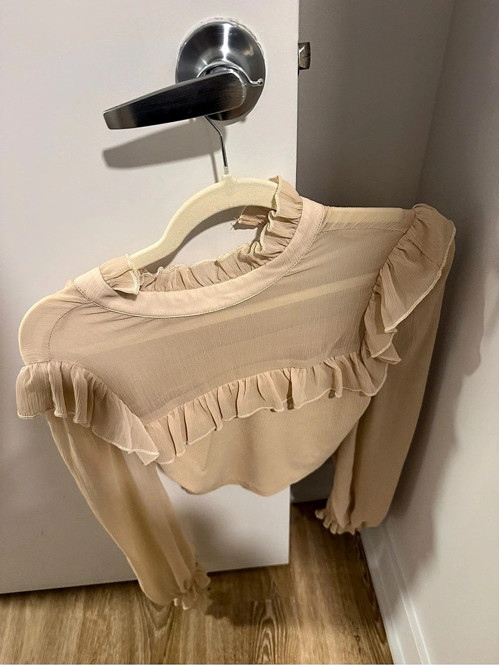 Ruffle Long Sleeve - Picture 2 of 3